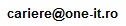 Adresa Mail Cariere One-IT