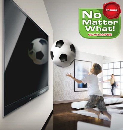 Toshiba - No Matter What! Guarantee - la televizoare 