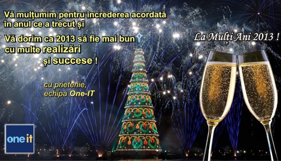 FELICITARE 2013 One-IT