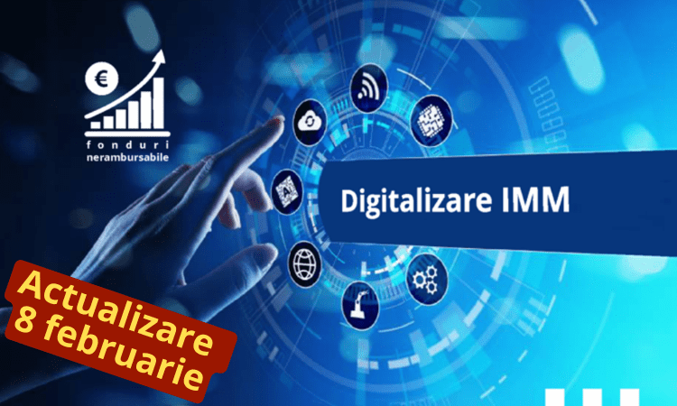 Digitalizare IMM actualizare Februarie 2023
