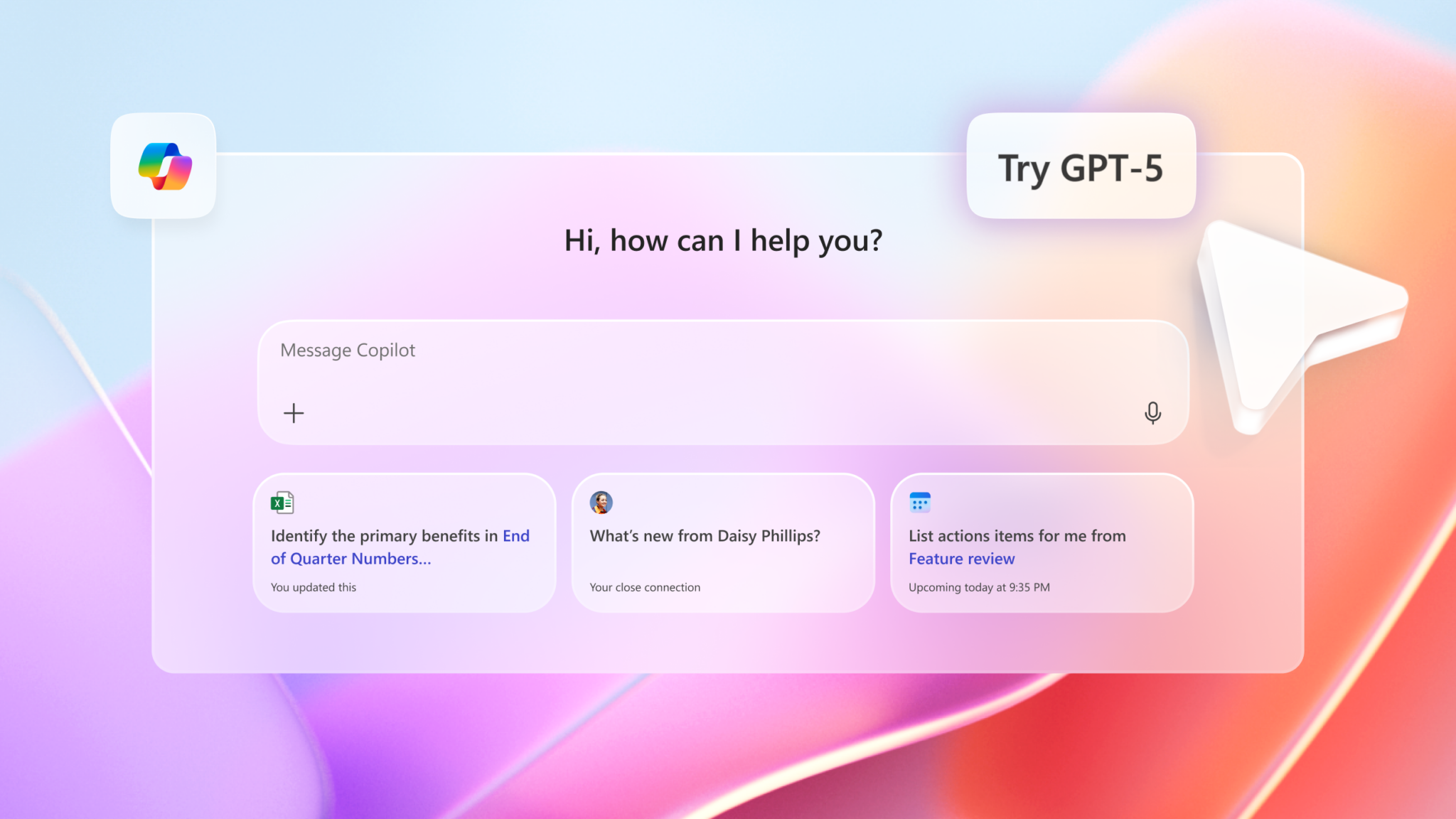 GPT-5 in Microsoft 365 Copilot