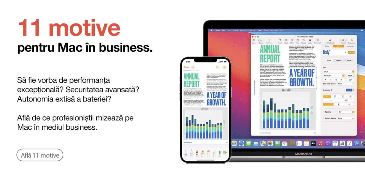 Motive Apple pentru business