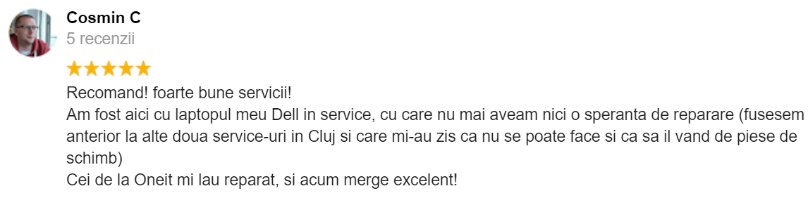 parere client Cluj