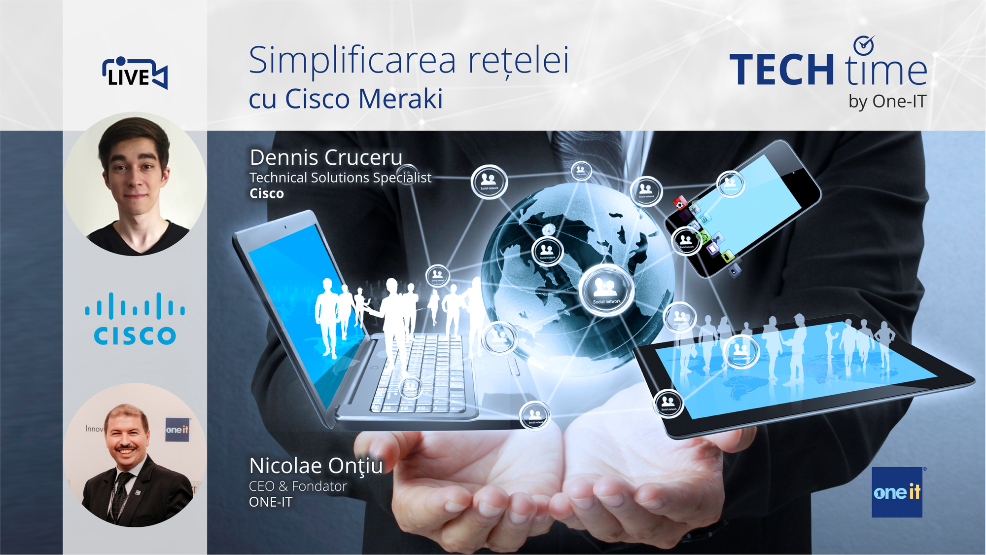 Simplificarea rețelei cu Cisco Meraki