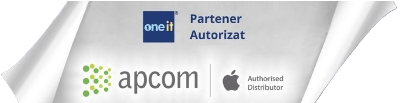 One-IT - partener autorizat Apcom, distribuitorul oficial Apple în România