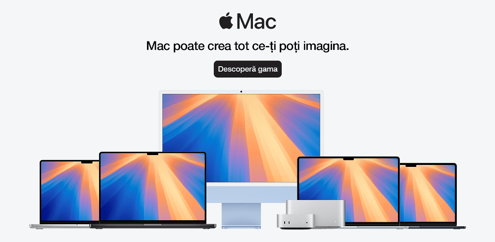 Vezi nouile MAC Apple - Apcom, distribuitorul oficial Apple în România